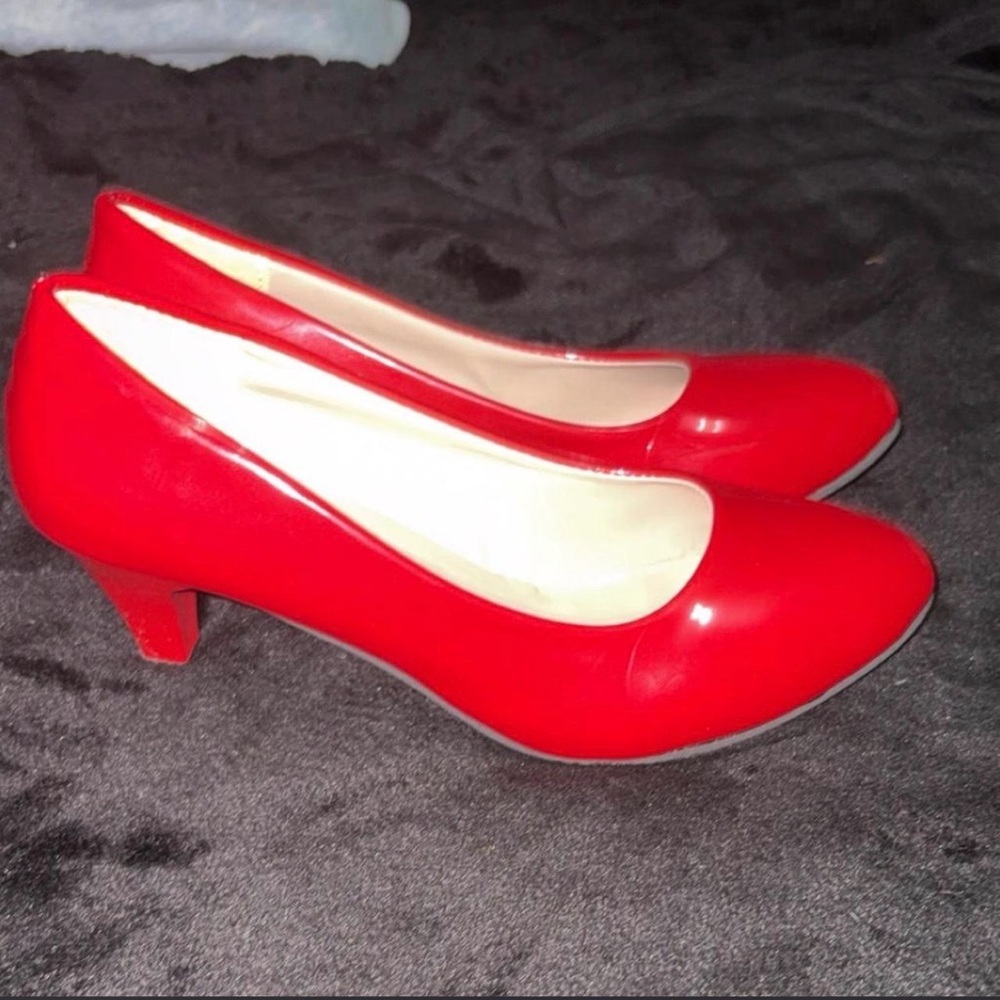 Elegant Red Women's Heels
